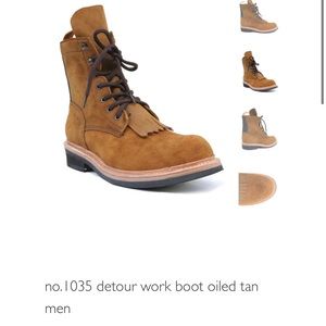 PS Kaufman no.1035 detour work boot oiled tan